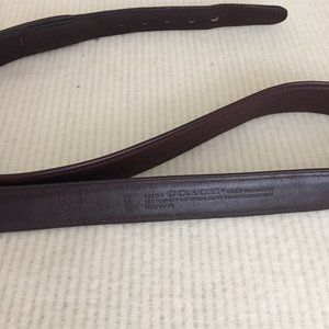 Vintage Coach "Made In New York City" Sized 42 Leather Belt